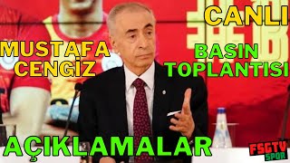 Mustafa Cengiz (Fatih Terim'le Asla..) Basın Toplantısı | Galatasaray 21 Mayıs 2021 | TRT Spor Canlı