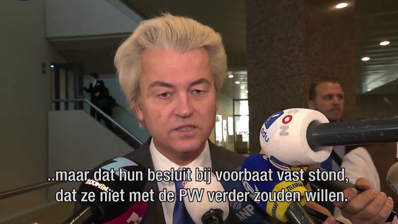 Wilders: Rutte en Buma zetten de PVV-kiezers opzij