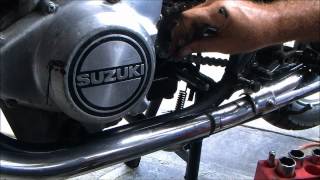 Changing your shift shaft seal on most Suzuki Twins