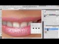 Как отбелить зубы в фотошопе (способ 2)