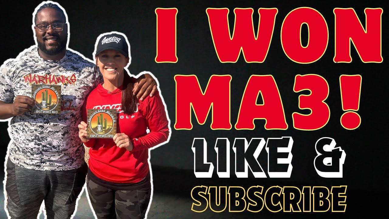 I WON MY FIRST MA3 DISC GOLF TOURNAMENT AS A BEGINNER YouTube