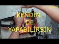 Motorlu testere balata ve dişli değişimi ( motor saw shoe and gear)