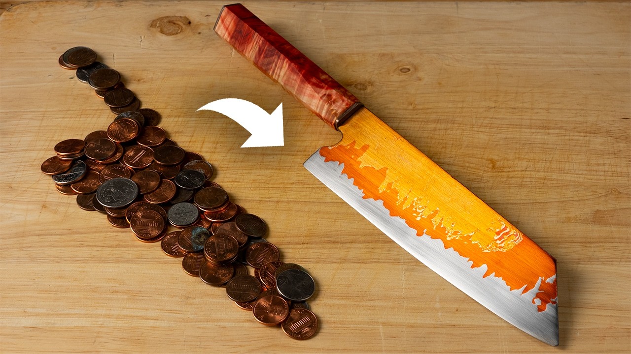 Я превратил 5,76 долларов в поварской нож за 1000 долларов