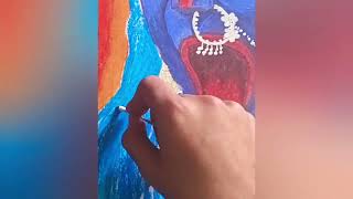 Kali Mata Drawing, Diwali Drawing, Final Part