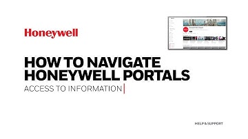 How to Navigate Honeywell Portals | Access to Information