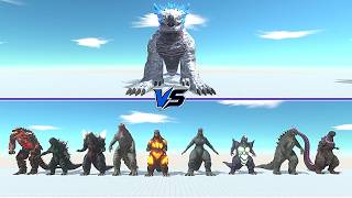 Shimo vs All Godzilla - Animal Revolt Battle Simulator | ARBS