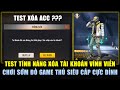 Free Fire | Test Tính Năng XÓA TÀI KHOẢN Free Fire Vĩnh Viễn - Chơi Sớm Đồ Game Thủ Siêu Cấp Cực Xịn