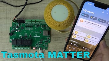 4CH ESP32 Relay running Apple Homekit by TASMOTA MATTER firmware