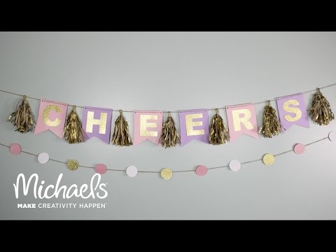 Video: How To Make A Garland For The New Year
