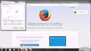 How to Page setup mozilla Firefox for Student Advising