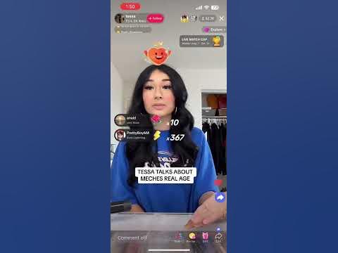 meche real age || tessa talks #tiktok #trending #viral #meche #ytshorts