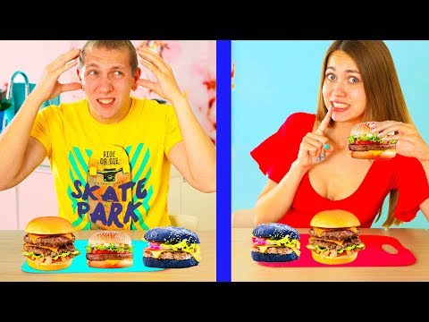 ТЕЛЕПАТИЯ Бургер Челлендж УГАДАЙ Если Сможешь ! TWIN TELEPATHY CHALLENGE