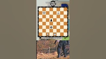 Chess puzzle series 🧩2808/5334 #chess #puzzle #learnchesstactics #magnuscarlsen #polgar #chessbooks