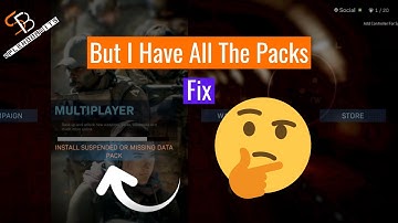 COD Install Suspended but I Have All The Packs Fix