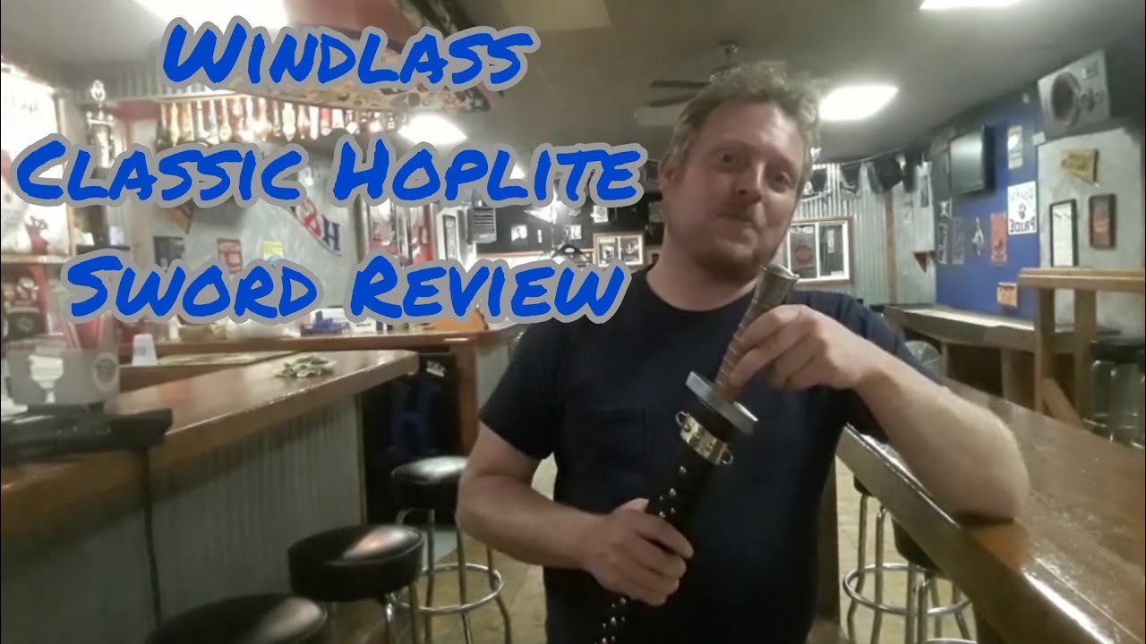 Windlass Classic Hoplite Sword Review YouTube