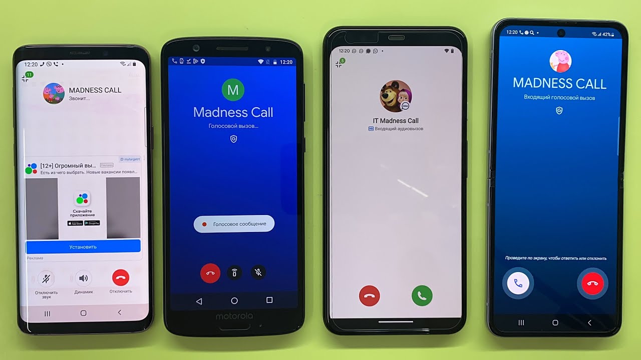 Incoming Call Social Network Viber / iMO / Google Duo / Zangi. Incoming ...