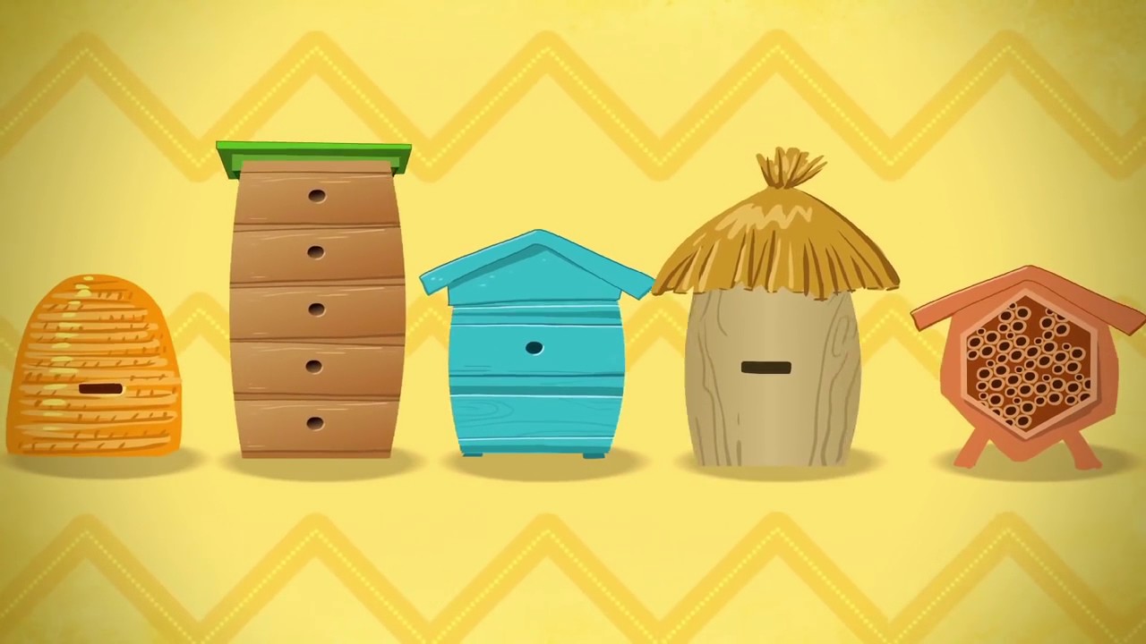 Улей рисунок для детей