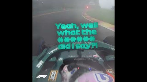 Sebastian Vettel checking if Lando Norris is okay ❤ (Onboard + Team Radio) | F1 Belgian GP 2021