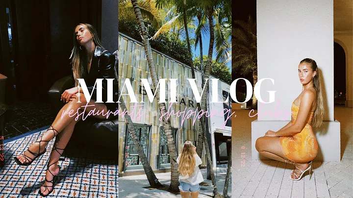 MIAMI VLOG (restaurants, shopping, clubs)