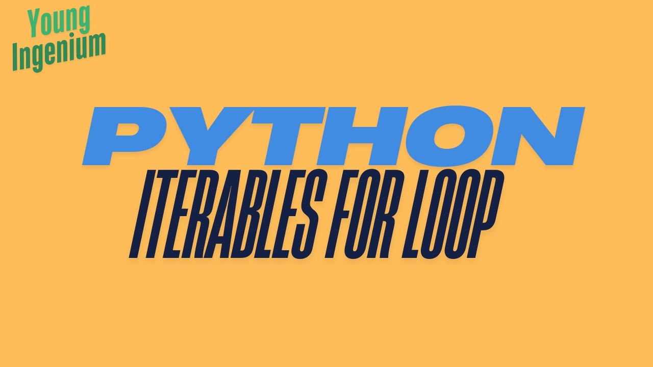 For loop in python - YouTube