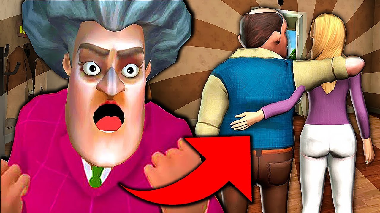 O JOGO DA PROFESSORA DO MAL! Scary Teacher 3D! 