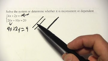 Dependent Systems of Equations