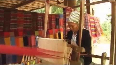 Sắc màu thổ cẩm dân tộc Thái