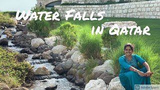 Waterfall river | North Hills Park | Katara Cultural Village |  Qatar | Tamil | KP