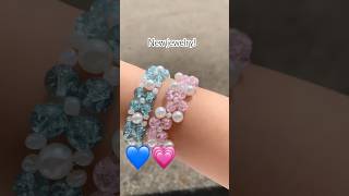 New jewelry! #smallbusiness #shortsfeed #shorts #fypシ #fyp #flower #jewelry #bracelet #goviral