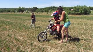 20200729 Débuts de Charline à moto 10