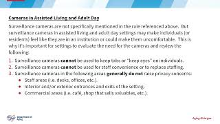 Celebrity PAA Training on HCBS Settings and Cameras Wealth