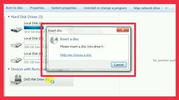Pc | How To Fix Please insert A Disc Into Drive F Problem Solve