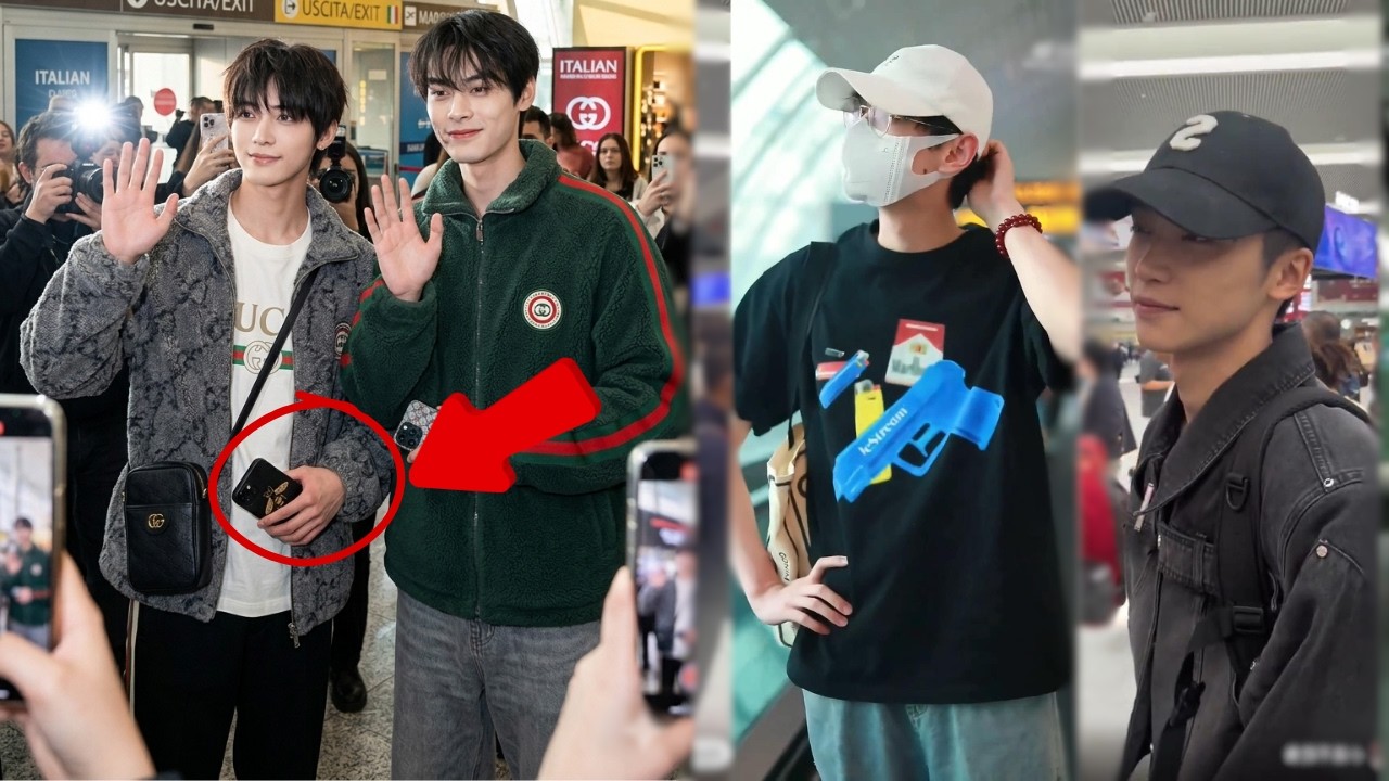 Поклонники в шоке! Попали в объектив камеры? Цзыюй и Тянь Сюнин замечены в аэропорту, что породило с