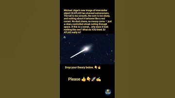 3I/ATLAS: The Interstellar Object That Defies All Comet Rules 😳☄️