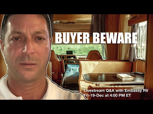 RV Truth vs BS: Quality, Price, Materials — FL RV SuperShow 2026, Q&A with Embassy RV 📱