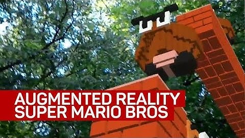 Playing Super Mario Bros in augmented reality