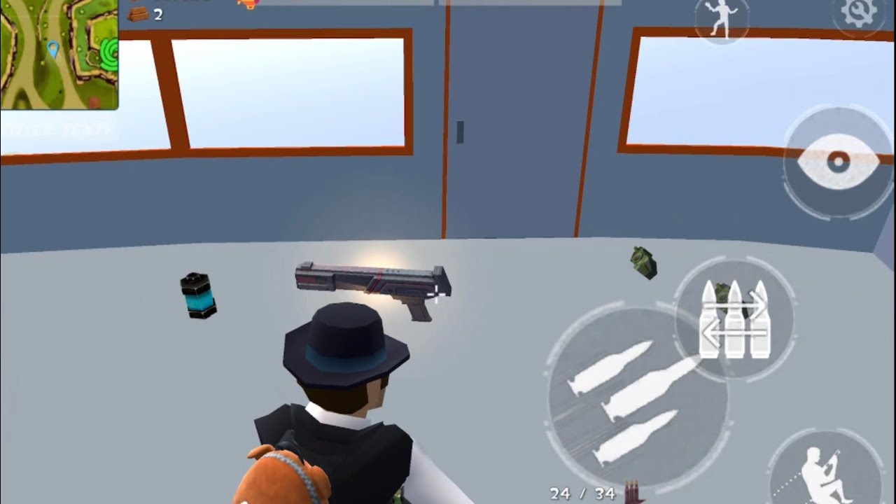 Rocket Royale ORBITAL STRIKE FROM BLIMP EVENT 9 KILLS - Android Gameplay 