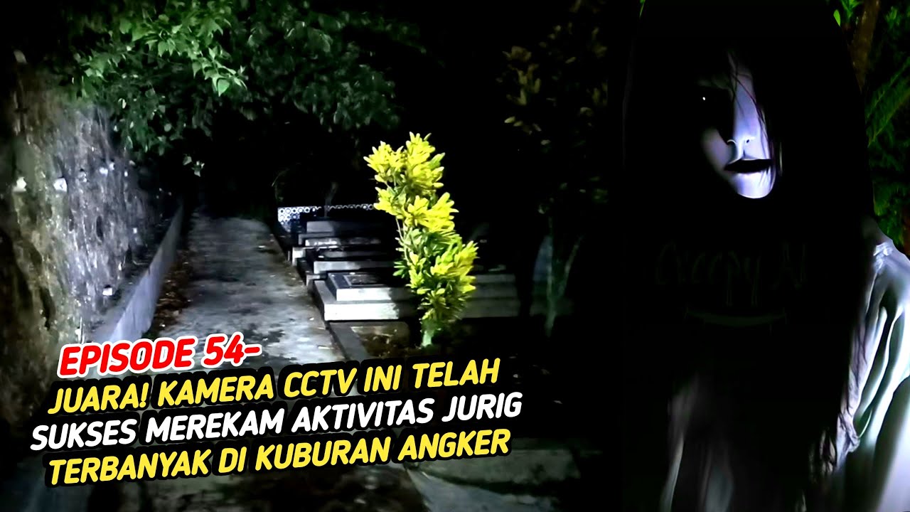 JUARA! KAMERA CCTV INI TELAH SUKSES MEREKAM AKTIVITAS JURIG/HANTU TERBANYAK DI KUBURAN ANGKER