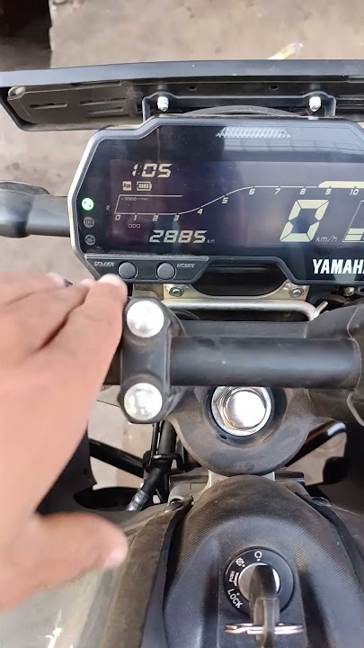 How To Off Traction control (TCS) in Yamaha FZ.S version4.(38/365)#yamaha #fzb #tractioncontrol