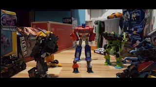 Transformers &quot;Meet The Autobots scene in stop motion! (100 sub special)