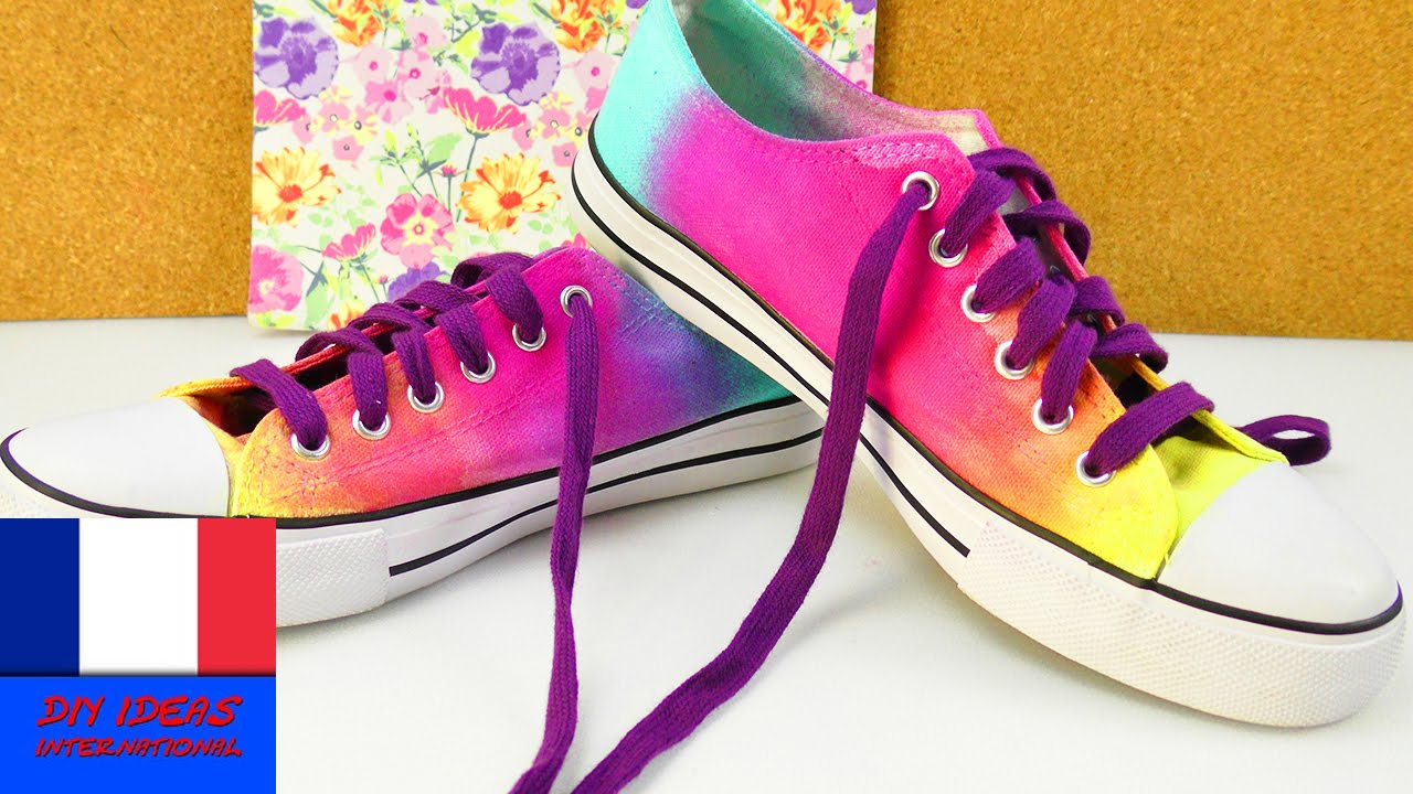 Astuce fashion printemps-été : customiser ses chaussures ! Voilà comment