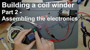 Building a coil winder [Part 2] - Assembling the electronics