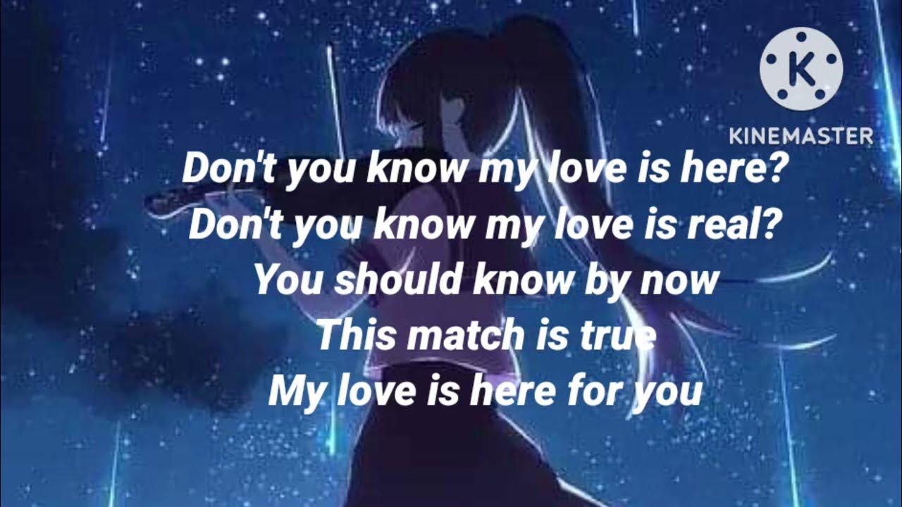 MY LOVE IS HERE - Erik Santos(Lyrics) MY LOVE IS HERE - Erik Santos(Lyrics)