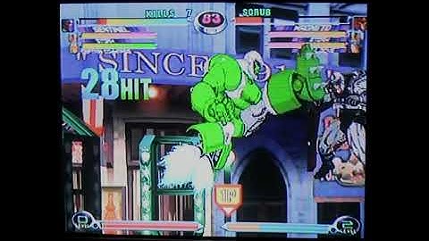 MvC2: Lazyreaper - Sentinel 2x HSF 80% Unfly Combo .:12.27.22:.