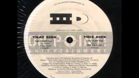 IIID - CAN I PUMP THAT ( rare 1994 NY rap )