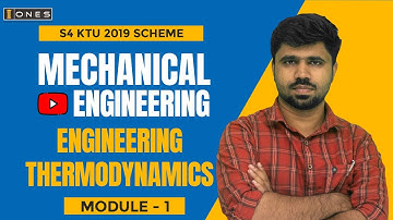 S4 KTU 2019 Scheme QP Solution | ME |ENGINEERING THERMODYNAMICS  | MET 202 | MODULE 1 | 2023 | ONES