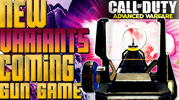 NEW Dynamic Weapon Variants Coming To Gun Game On Advanced Warfare (COD AW)
