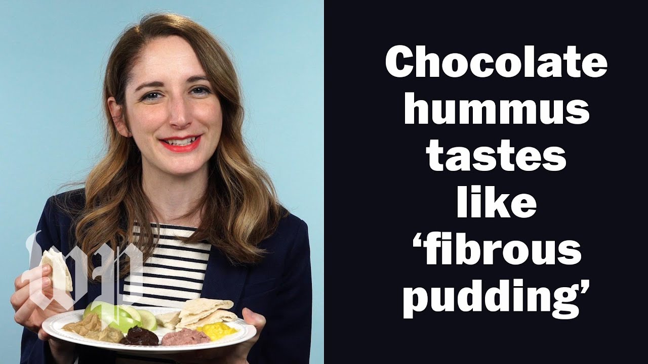 Chocolate hummus is here and it tastes like 'fibrous pudding'