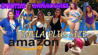 BIKINIS Y BAÑADORES PLUS SIZE AMAZON