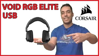🤟👂🎧 Corsair VOID RGB ELITE USB Premium Gaming 7.1 Surround Headphones + Tests